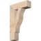 Ekena Millwork Funston Block Smooth Bracket, Douglas Fir, 5 1/2"W x 20"D x 32"H BKT06X20X32FST05SDF - alternate 1